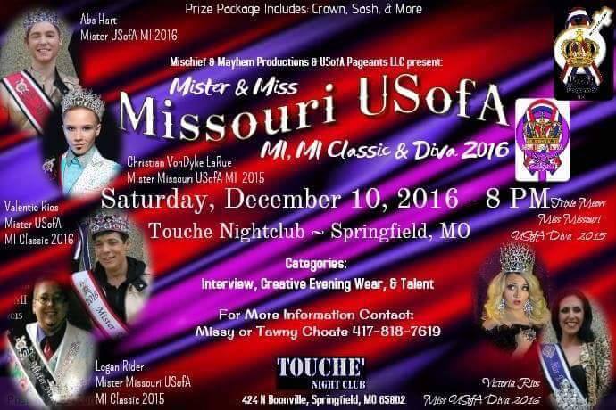 Miss Missouri USofA Diva 2016