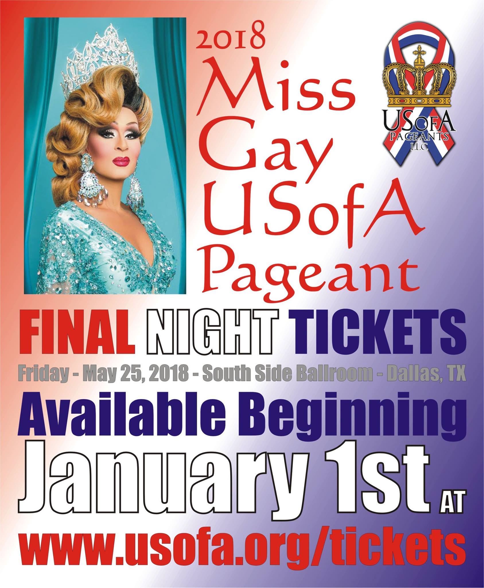 Miss Gay USofA 2018 Final Night Tickets