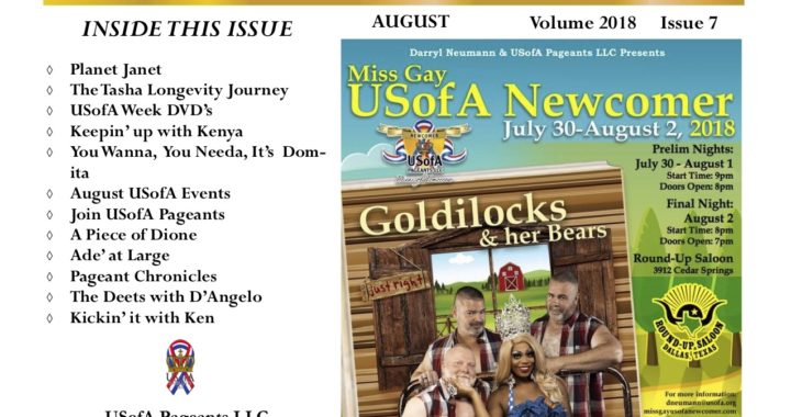 USofA Pageants Integrity Newsletter August 2018