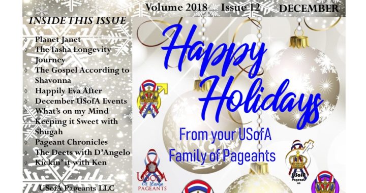 USofA Pageants Integrity Newsletter December 2018